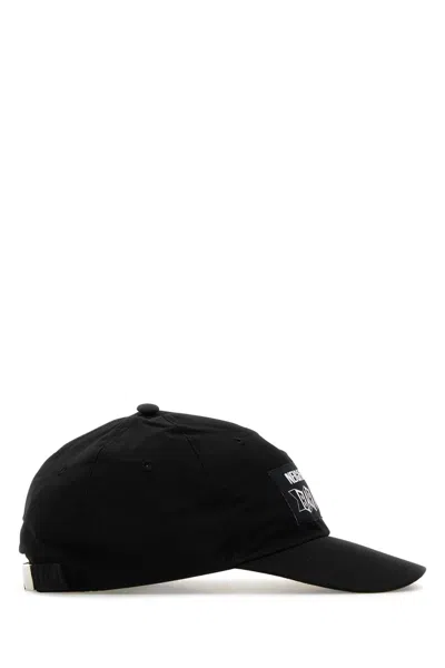Baracuta England Black Polyester Blend Baseball Cap