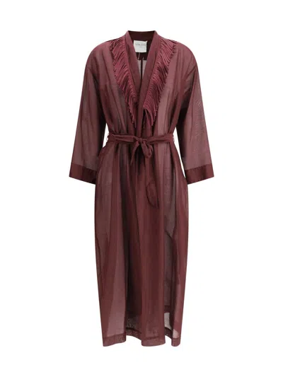 Forte Forte Forte_forte Coats In Burgundy