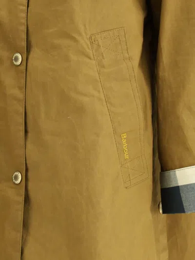 Barbour Ettie Waterproof Jacket In Yellow