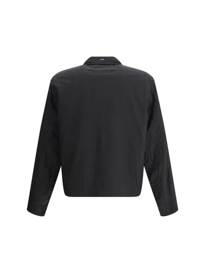 Our Legacy Collared Long Sleeves Side Pockets Jackets In Black