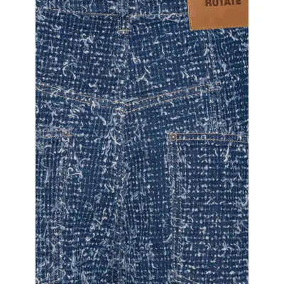 Rotate Birger Christensen Hugo Pack Of Three Tshirts In Blue