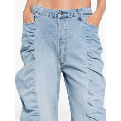 E.l.v Denim Denim Boyfriend Jeans In Blue