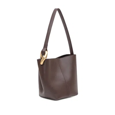 Jw Anderson J. W. Anderson The Jwa Corner Small Bucket In Brown