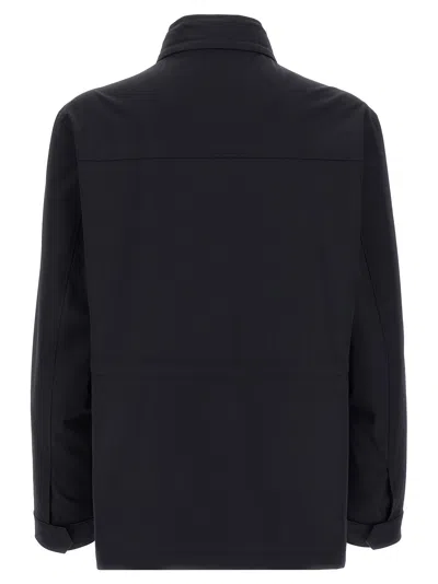 Pal Zileri Utility Jacket With Front Pockets And High Collar