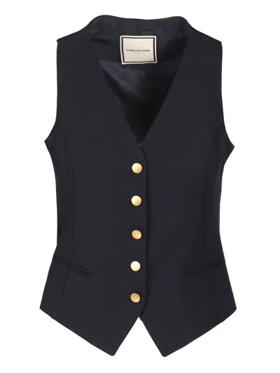 Tagliatore Gaelle Waistcoat In Black