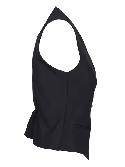 Tagliatore Gaelle Waistcoat In Black