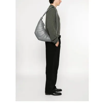 Lemaire Croissant Knot Leather Shoulder Bag