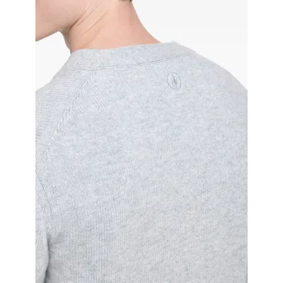 Jw Anderson Contrast Layered Cardigan In Gray