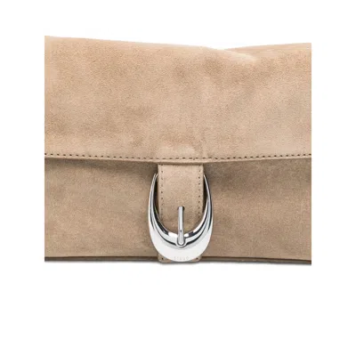 Staud Gray Tote Bags In Neutral
