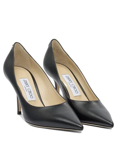 Jimmy Choo Love 85 Pointed Pumps In Nappa Leather And Mesh