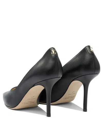Jimmy Choo Love 85 Pointed Pumps In Nappa Leather And Mesh