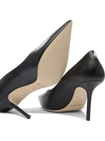 Jimmy Choo Love 85 Pointed Pumps In Nappa Leather And Mesh