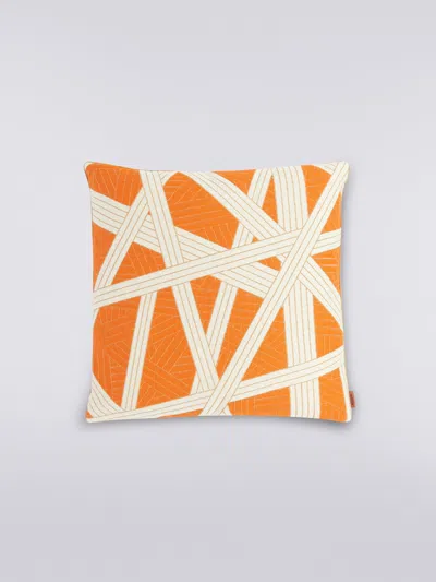 Missoni Nastri Cushion 40x40 Cm With Stitching