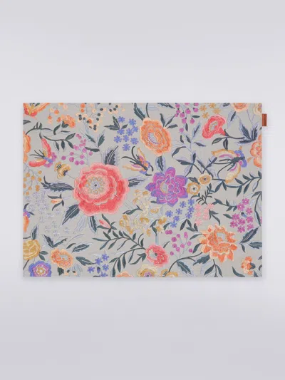 Missoni Pair Of Papermat Placemats 35x48 Cm In Multi