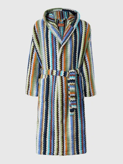 Missoni Riverbero Hooded Bathrobe