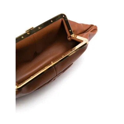 Celine Brown Clutch Bags Women