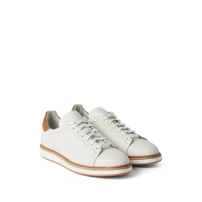 Brunello Cucinelli Flat Sole Round Toe Sneakers