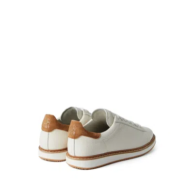 Brunello Cucinelli Flat Sole Round Toe Sneakers