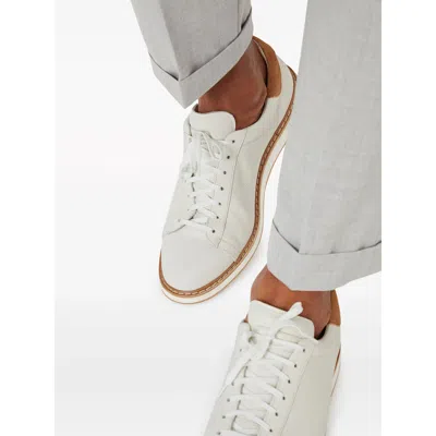 Brunello Cucinelli Flat Sole Round Toe Sneakers