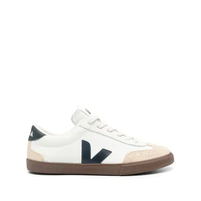 Veja Low-top Silhouette Sneakers With Contrast Rubber Sole In White