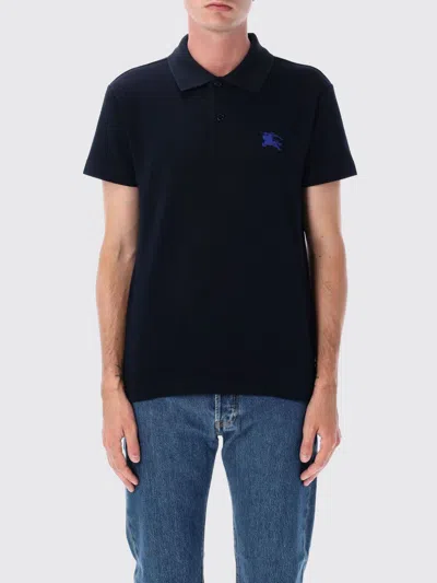 Burberry Black Cotton Clothing T-shirts And Polos