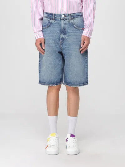 Amish Short  Men Color Blue In Blue