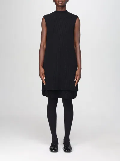 Jil Sander Coat  Woman Color Black In Black