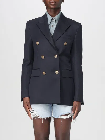 Golden Goose Blazer  Woman Color Blue In Blue