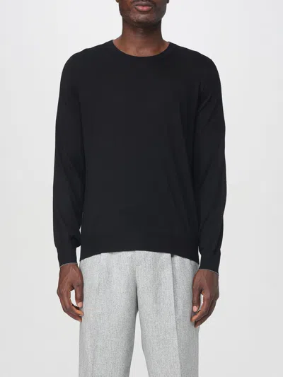 Brunello Cucinelli Sweater  Men Color Black In Blue