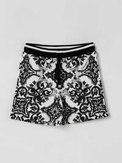 Dolce & Gabbana Shorts  Kids Color Black In Black