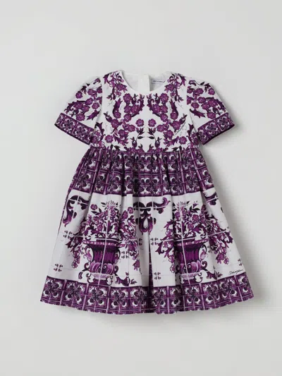 Dolce & Gabbana Dress  Kids Color Violet In Purple