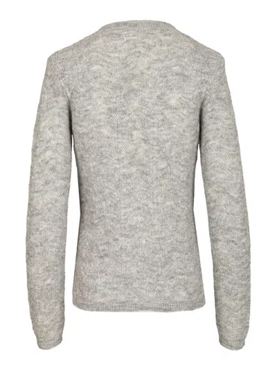 P.a.r.o.s.h Geometric-pattern Sweater In Gray