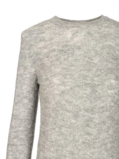 P.a.r.o.s.h Geometric-pattern Sweater In Gray