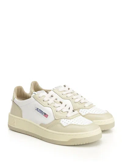 Autry Medalist Low Sneakers Beige
