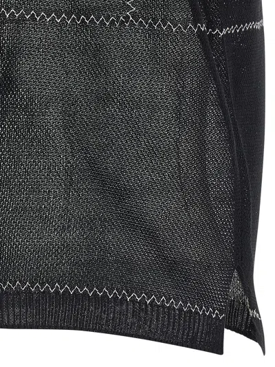 Tory Burch Mesh Top In Black