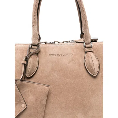 Ermanno Scervino Neutral Tote Bags
