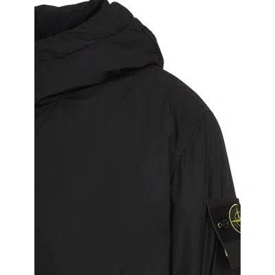 Stone Island Technical Fabric Hooded Jacket