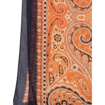 Etro Scarf In Orange