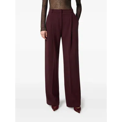 Elisabetta Franchi Trousers With Front Pleats And Belt Loops