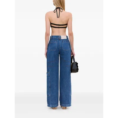 Cult Gaia Darlena Crochet Halter Top