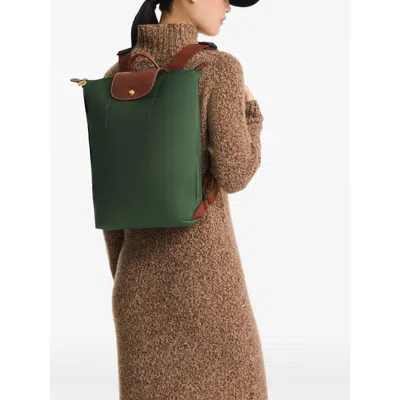 Longchamp Logo-plaque Backpack