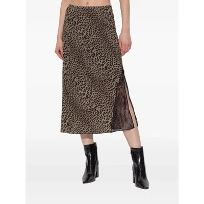 Zadig & Voltaire Lace-insert Skirt