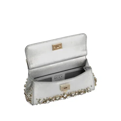 Dolce & Gabbana Silver Tote Bags