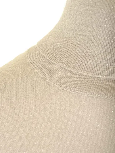 Brunello Cucinelli Cashmere Blend Lurex Knit Sweater