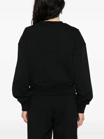 Calvin Klein Comfortable Crew Neck Knitwear In Black