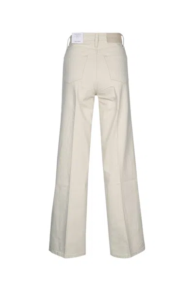 Calvin Klein Hr Wide Ecru Linen