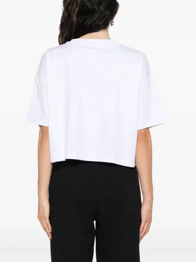 Calvin Klein T Shirt Corta Squadrata Con Grafica Con Logo In Black