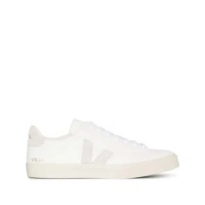 Veja White Low-top Sneakers With Logo Patch