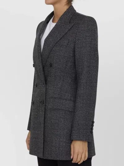 Dolce & Gabbana Wool Double-breasted Jacket Peaked Lapels