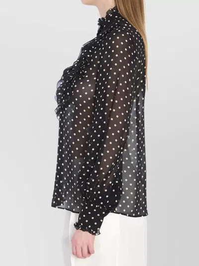 Valentino Garavani Polka Dot Silk Shirt